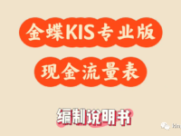 金蝶KIS专业版编制现金流量表操作教程