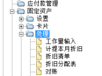T6 固定资产计提折旧消失